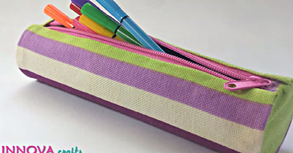 Back To School Project; Learn To Make A No-Sew, DIY Cardboard Tube ...