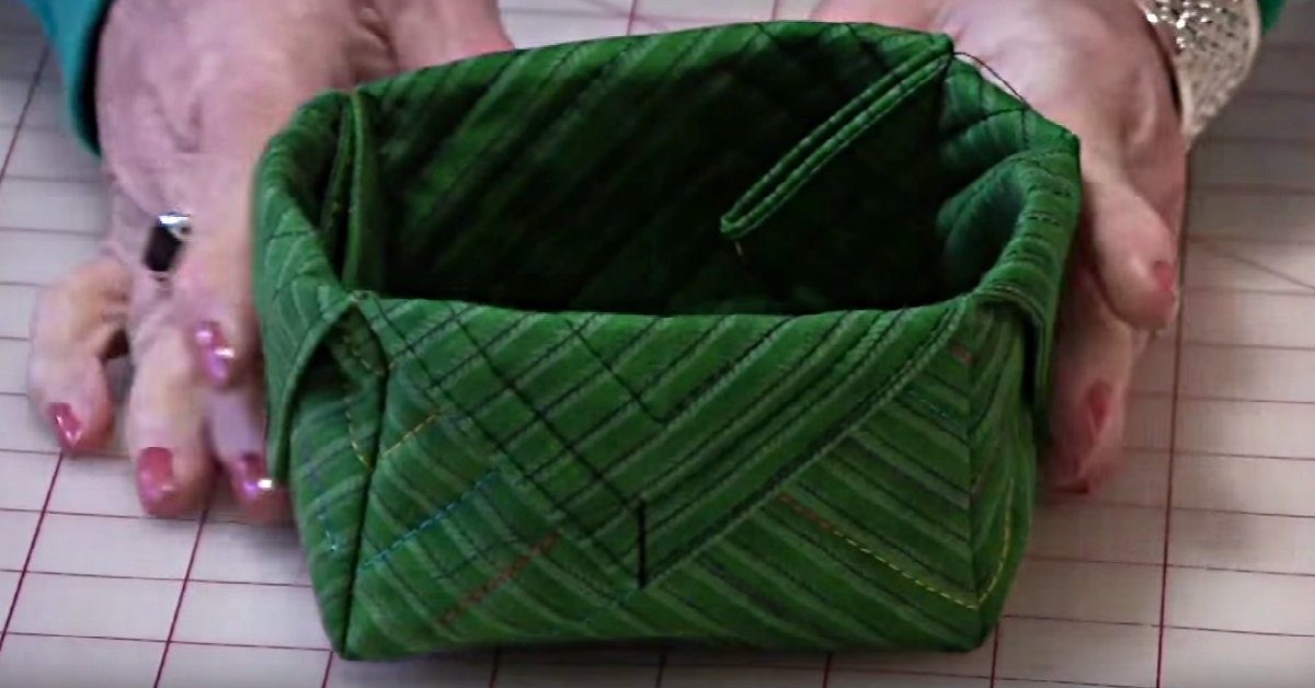 How To Easily Make A Fabric Box Of Any Size! Crafty House