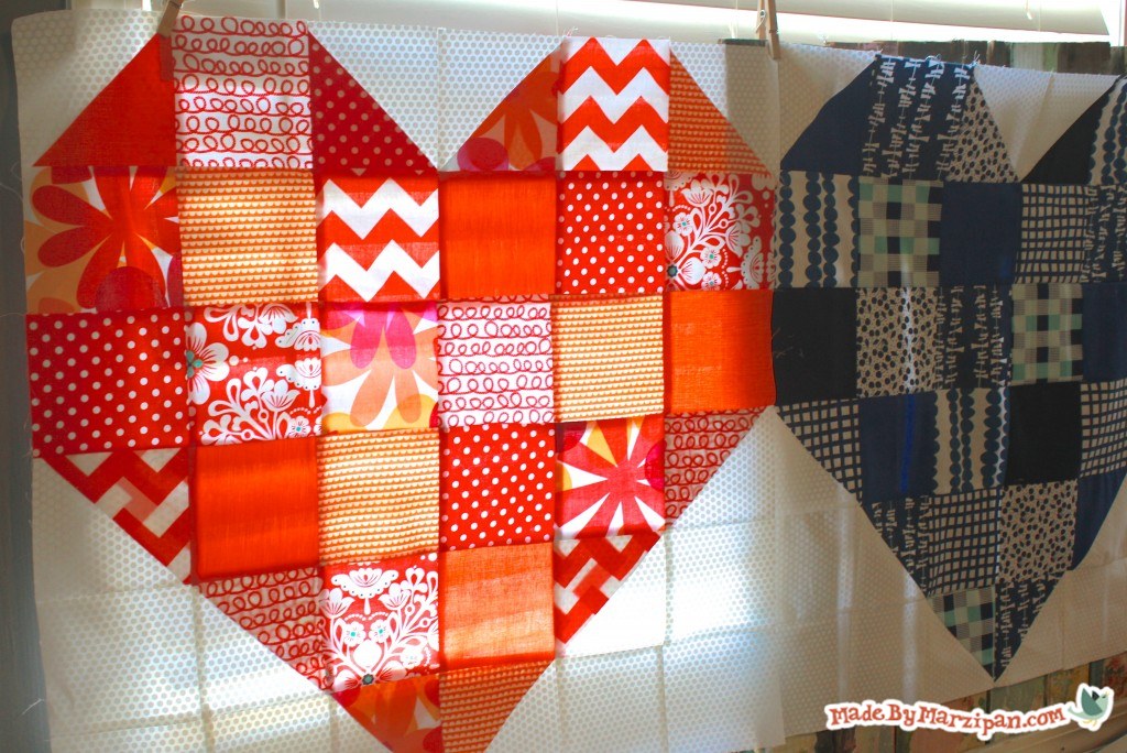 This Heart Quilt Block Tutorial Is Easy And So Versatile! Crafty House