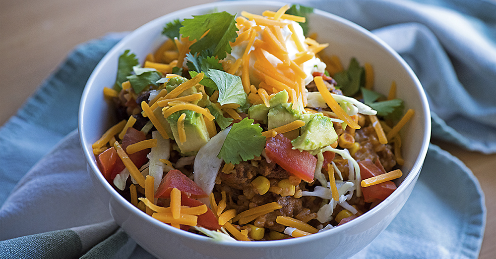 Zesty Mexican Rice Skillet Dinner Crafty House