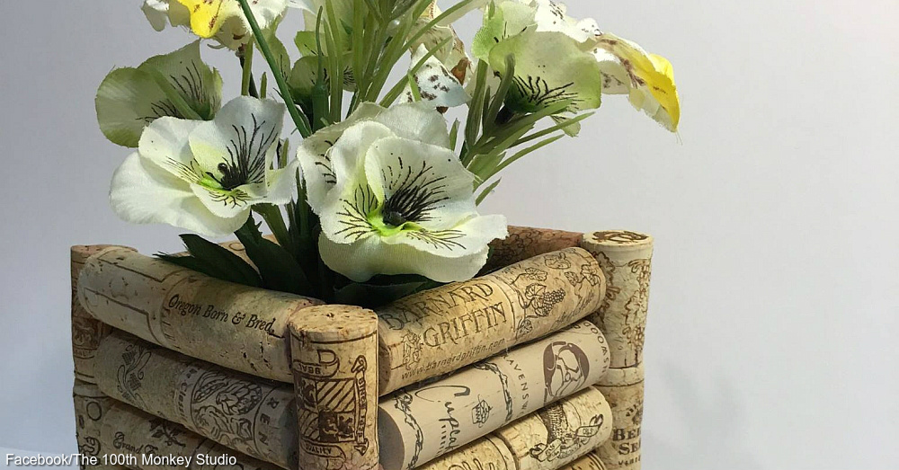 Perk Up the Garden With These Cute Cork Crafts Crafty House