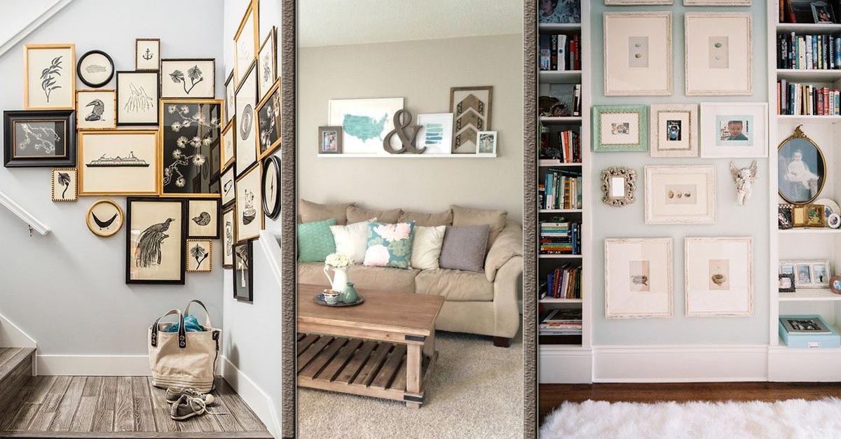 Gallery Wall Inspiration: 9 Styles To Fit Your Home | Crafty House