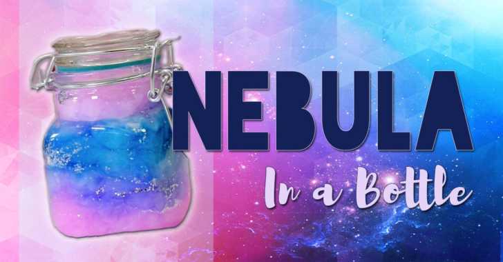 glow in the dark nebula bottles