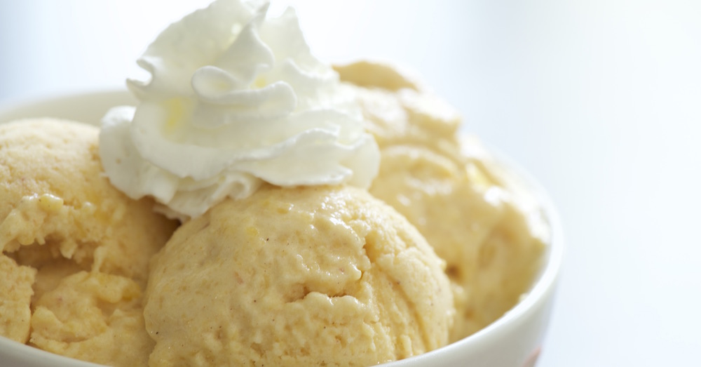 3Ingredient Peach Sherbet Crafty House