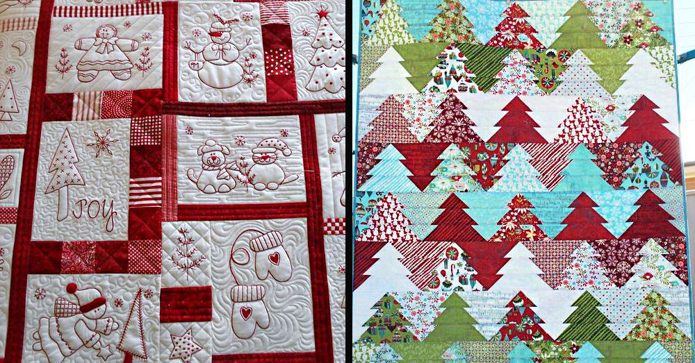 12 Hottest Holiday Quilt Designs! Crafty House