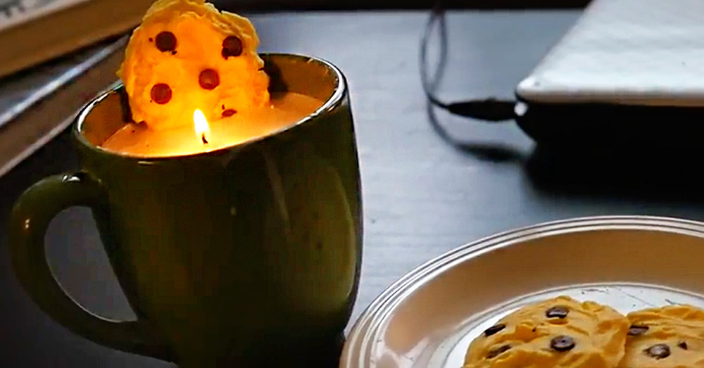 Milk And Cookie Candles Crafty House