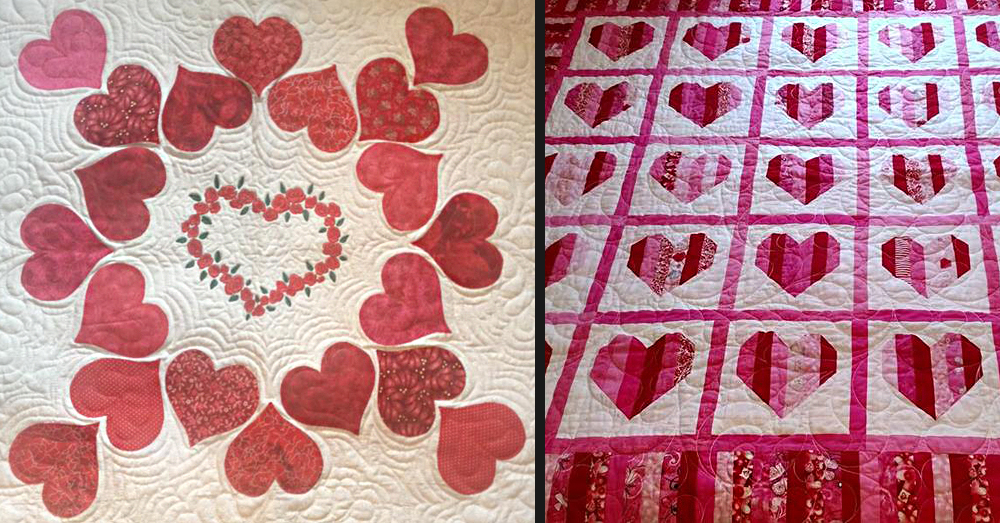 12 Stunning Valentine’s Day Quilts! Crafty House