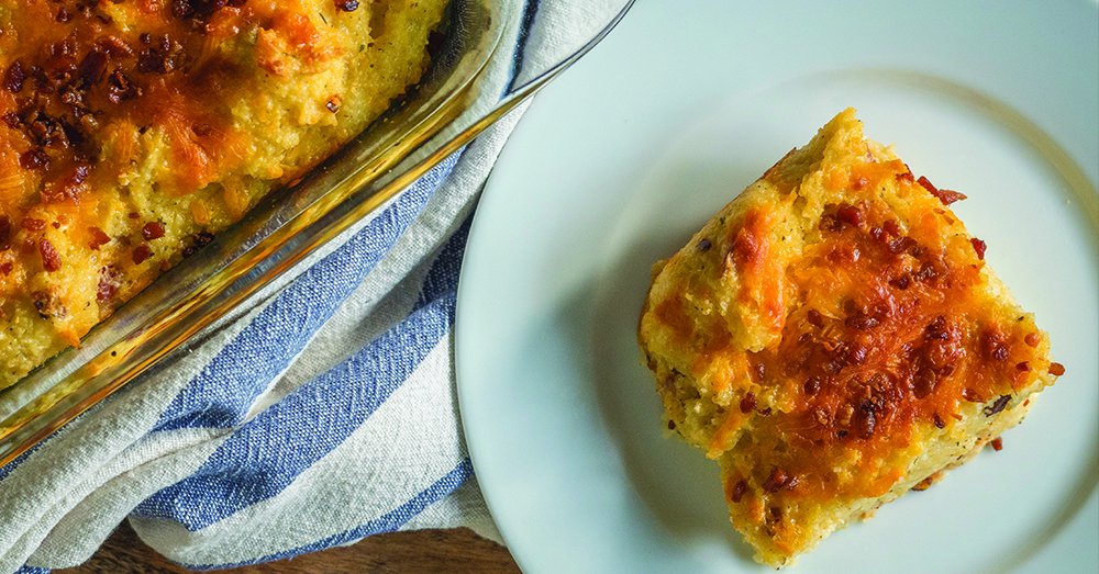 Bacon Ranch Cheesy Grits Casserole Crafty House