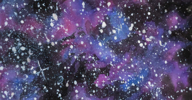 Learn How To Paint The Galaxy In This Easy Tutorial Crafty House