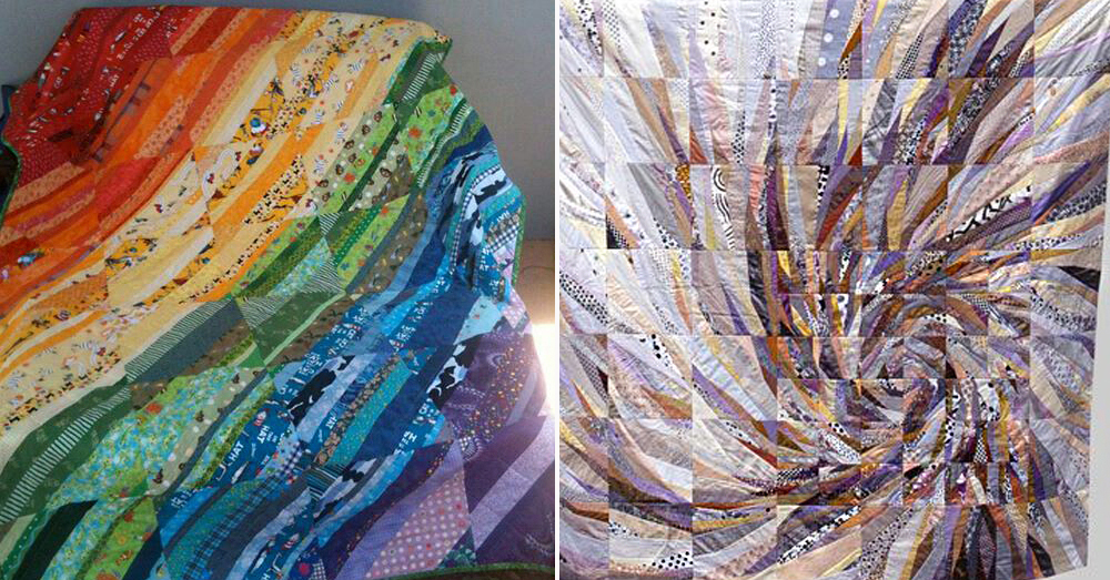 12 Stunning String Quilts To Try Crafty House
