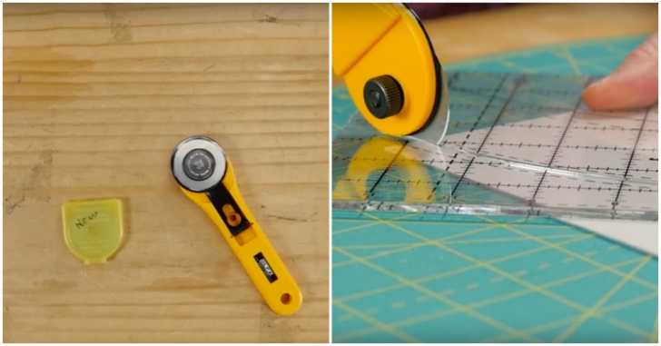 Learn how to safely and easily change blades on any size Olfa Rotary Cutter  