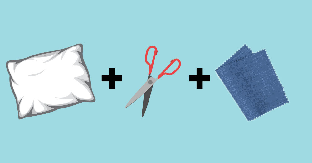 Upcycle Your Old Pillow Case Into This Cute Accessory! Crafty House