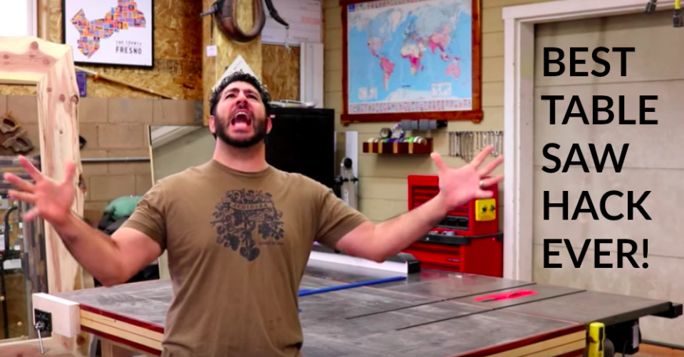 This is The Best Table Saw Hack Ever! Crafty House