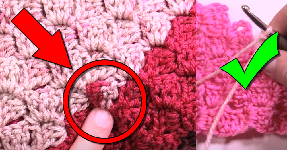 Has This Ever Happened To Your C2C Afghan? Here’s How To Fix It
