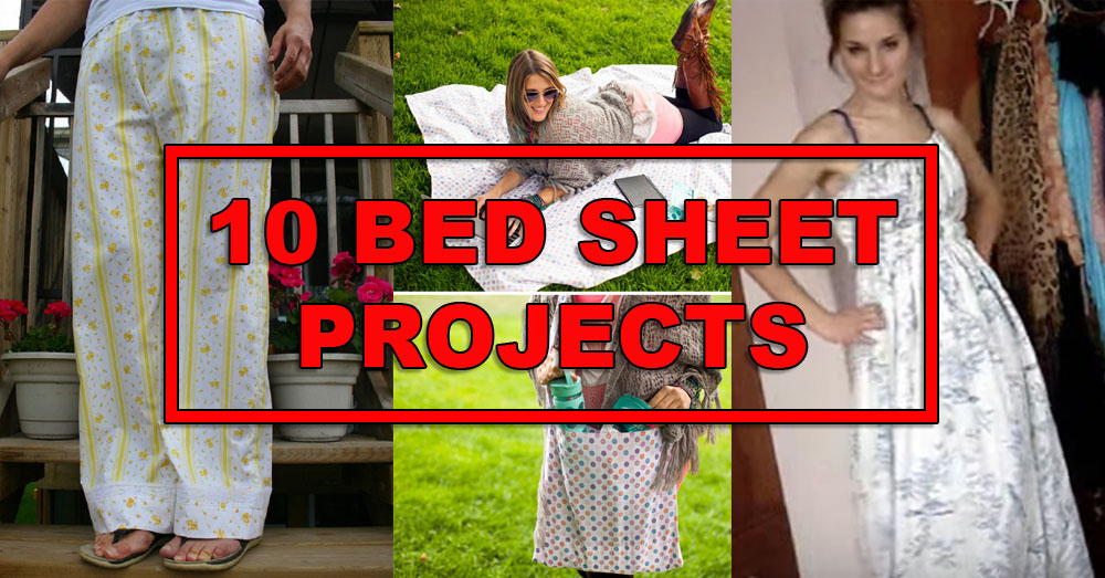 Don T Throw Out Those Old Bed Sheets Turn Them Into Something Amazing   Bed Sheet 1 