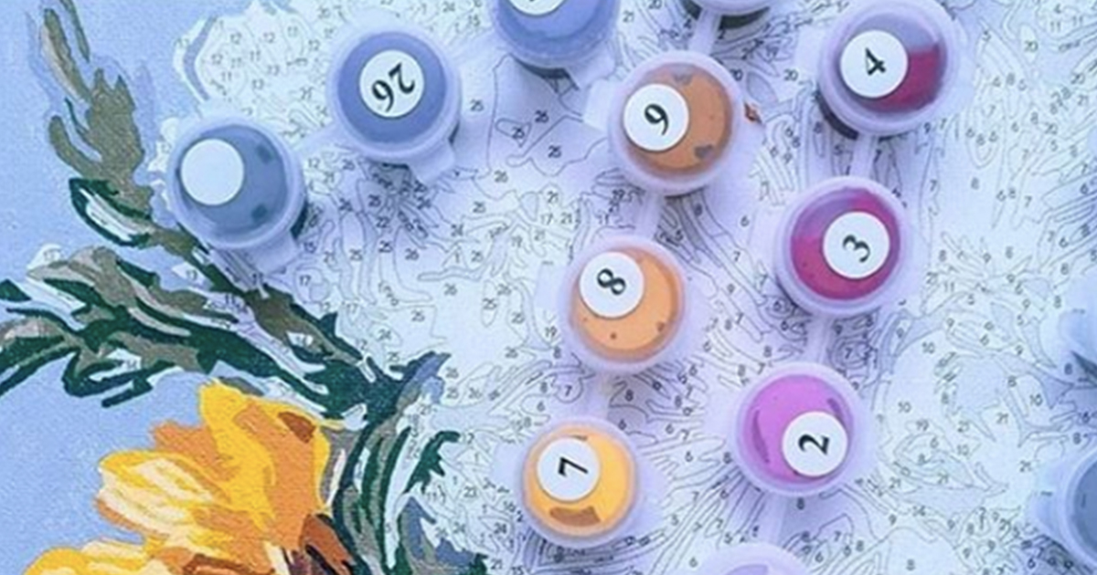 The History Of ‘PaintByNumbers’ Kits Crafty House